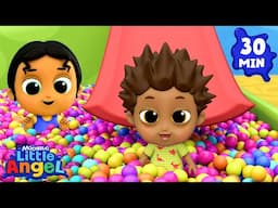 One by One They Slide! 👶🛝 |  Little Angel | Celebrating Diversity