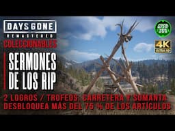 Days Gone Remastered | Guía de TODOS los Sermones de los RIP (Coleccionables / Artículos al 100%)