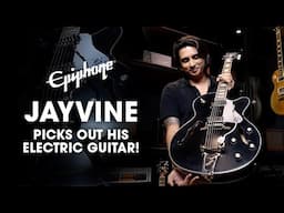 Jayvine Picks Out His Electric Guitar! | Epiphone Swingster vs Riviera vs ES-335 Part 1