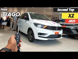 New Tata Tiago XZ 2025 ❣️| Tiago Second Top Model Review 😍|