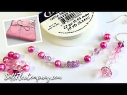 DIY CZ Bead, Crystal & Pearl Dainty & Elegant Jewelry Tutorial: Free Spirit Beading with Kristen