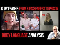Ruby Franke Revisited: Body Language Analysis from 8 Passengers to Prison