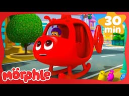 Morphle Family Ice Cream Chaos | Morphle | Cars, Trucks & Vehicles Cartoon | Moonbug Kids