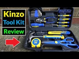 Kinzo 39 Piece Household Tool Kit - Great for Home DIY (Review)