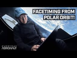 I Called Astronauts Inside SpaceX's Dragon Capsule In Polar Orbit! (FRAM2)