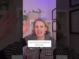 Calm Your Brain & Body With This Simple Technique