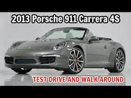 2013 Porsche 911 Carrera 4S Cabriolet | PDK + Sport Chrono | Rare Spec & Showroom Condition!