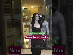 Raj Nidimoru 's Girlfriend Samantha exits Event | #samantha #rajnidimoru #shorts #samanthaakkineni