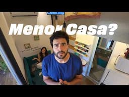 Me Hospedei na Menor Casa do Brasil