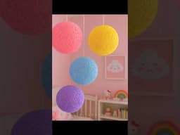 DIY Glue Yarn Ball Tutorial