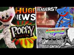 NEW Poppy Trailers/Teasers + New Game!? Cut Artwork, Chapter 4 Merch & MORE! - [Poppy Playtime News]