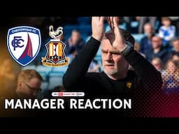 MANAGER REACTION: Alexander reflects on Chesterfield draw