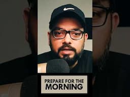 How to Make Your Mornings Better ✅ |  Smart Morning Hacks to Save Time 🕰️ | #productivity #shorts