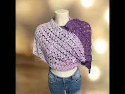 Tuto étole au crochet @AlextitiaTutoCrochet
