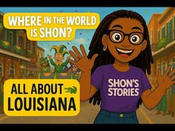 All About Louisiana – Where in the World is Shon? - Map It Monday