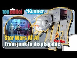 Building a Vintage Kenner AT-AT from a pile of Junk - Part 5 - Lights, Legs, and more! - Toy Polloi