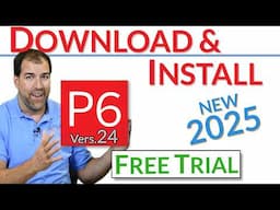 Primavera P6 - How To Download and INSTALL Free Trial [NEW 2025]