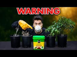 I Tested overfertilizing my plants and NEVER thought this would happen!