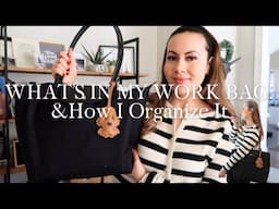 What's In my Work Bag & Organization Tips | Longchamp Le Pliage Large & Temu Organizers