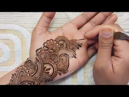 Easy mehndi design | Simple mehndi design | Arabic mehndi design | Mehandi design | Mehendi k design