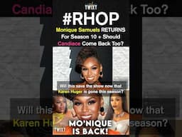 BEETCH ❤️ Our gworl Monique Samuels is officially on her ‘drive back’ to get her #RHOP check baby 🤣