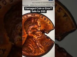 $216+: Pac-Man Coin That Looks Damaged Sells For MONEY! #lincolncent #errorcoins #valuablecoins