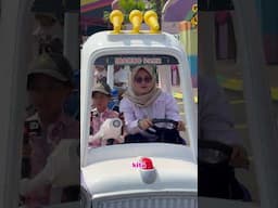 LEIKA NAIK MOBIL KELILING IBARBO BARENG AYAH BUNDA LEXIE 😍 #leika #viralvideo #trending #shorts