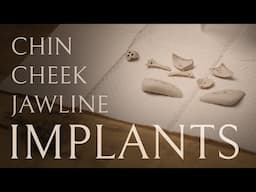 8 FACIAL IMPLANTS IN 1 PATIENT | Jawline, Chin, AND Cheek Implants | Plastic Surgeon explains HOW