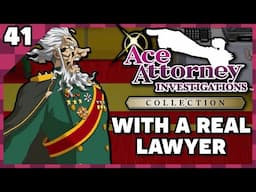 His Face Can Just Do That? | Lawyer & Voice Actor Play Ace Attorney Investigations Pt 41