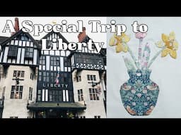 Making a Special Quilt Block for Liberty of London - Visiting Liberty - Patchwork Collective