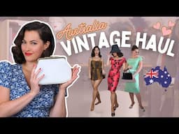 Vintage Haul From My Trip To Australia