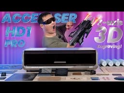 The Future of Laser Engraving: Real 3D on Curves with ACCELaser HD1 Pro!