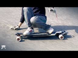Pro Downhill Racer Tries Parsec Aero Pro Electric Skateboard
