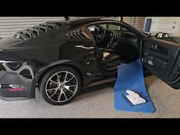 Easiest way to remove replace Cabin Air Filter 2015-up Ford Mustang GT  Ecoboost 2020 2021 2022 2023