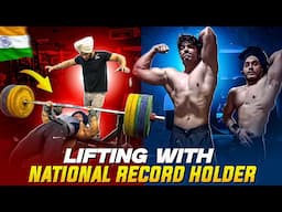 BENCH AND WEIGHTED BAR DIPS PR WITH NATIONAL RECORD HOLDER @naturallifter4692