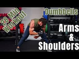 Dumbbell Arms and Shoulders Workout - At Home Workout