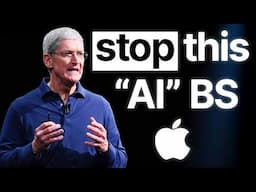 Apple: AI Can’t Think...AI is FAKE?