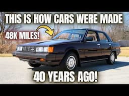 This is How Cars Were Made 40 Years Ago! Museum Piece with 48k Miles!