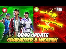 OB49 UPDATE ( CHARACTER & WEAPON ) ADJUSTMENT // AFTER UPDATE CHARACTER SKILL CHANGE🔥🔥