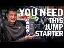 The only  jump starter, tyre inflator and power bank you will ever need. Test of GREPRO GP383