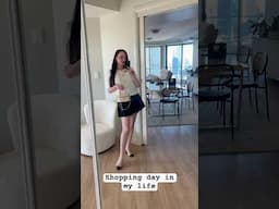 Shopping day in my life