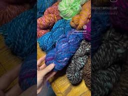 Fooled around and fell in love with me E-Spinner! This is all my handspun yarn so far. #spinning