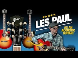 Gibson Made the Les Paul as an Acoustic Guitar!!