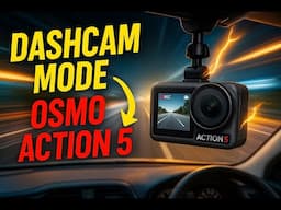 Can you use your DJI OSMO ACTION 5 PRO as a DASHCAM?