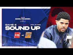 Game 5 Post-Game Press Conference: Tobias Harris | Pistons vs Knicks | 04.29.25