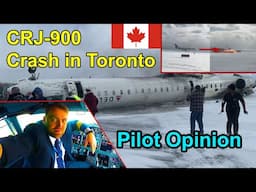 Pilot Blog | Delta Airlines Air Crash in Toronto | What Went Wrong? Airline Pilot Reaction