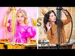 Rich Princess vs Broke Princess Cardboard Makeover