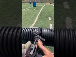 AR15 Moving Target Low Barricade Malfunction Fix Drill #tacticallife #tactics #tacticaloperations