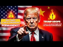 🚨 Trump Warns China: 50% Tariffs Might Be PERMANENT | Trade War 2025 | America Tarrif