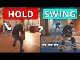 When To SWING And HOLD ANGLES in Rainbow Six Siege